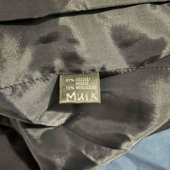 Lafayette 148 NY Blazer Jacket Size‎ 2 Black Wool Blend Work Business Career - Picture 5 of 5